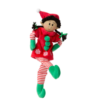 Girl Elf (Medium Skin / Black Hair) & Elf Book Set