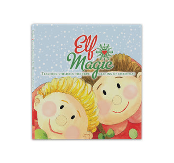 Boy Elf (Black Hair / Medium Skin Tone) & Elf Book Set