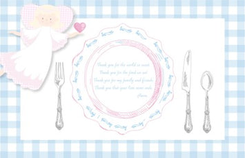 Guardian Angel Placemat - Girl
