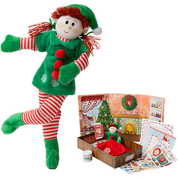 Girl Elf (Red Hair) & Elf Book Set