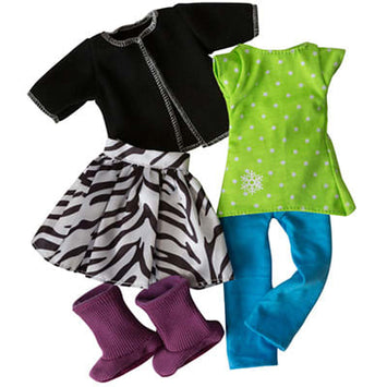 Mistletoe Magic Skirt Set - Elf Outfit