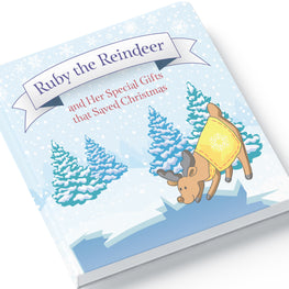Ruby Reindeer & Board Book Set