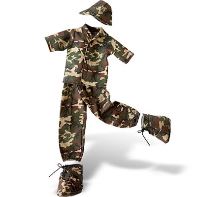 Covert Camo Playwear - Elf Outfit